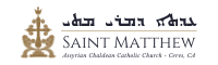 Saint Matthew Assyrian Chaldean Catholic Church – Ceres, CA Logo